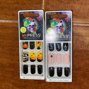 Halloween press on nails BUNDLE